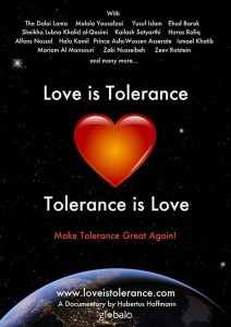 Love is Tolerance – Tolerance is Love